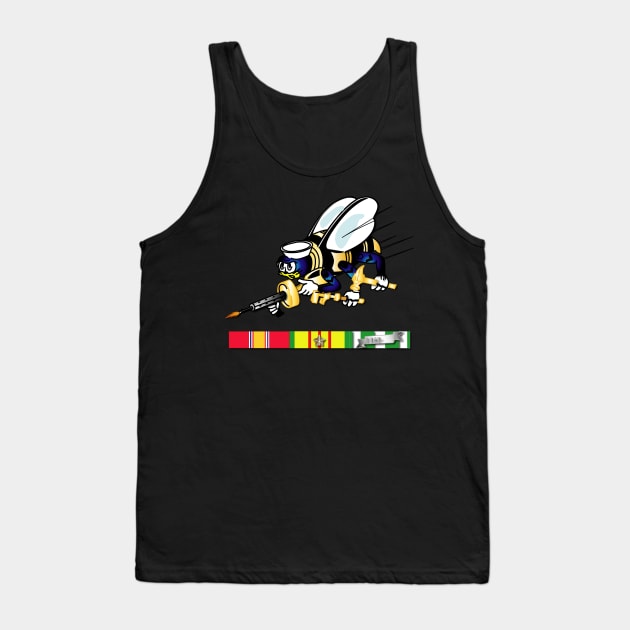 Seabee - Bee Only w VN SVC Tank Top by twix123844